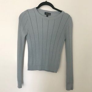 Topshop cropped sweater top